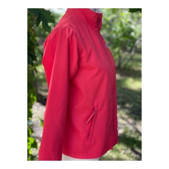 Cabela's Red Fall Jacket Fleece Lined Full Zip Sz L - Picture 9 of 13